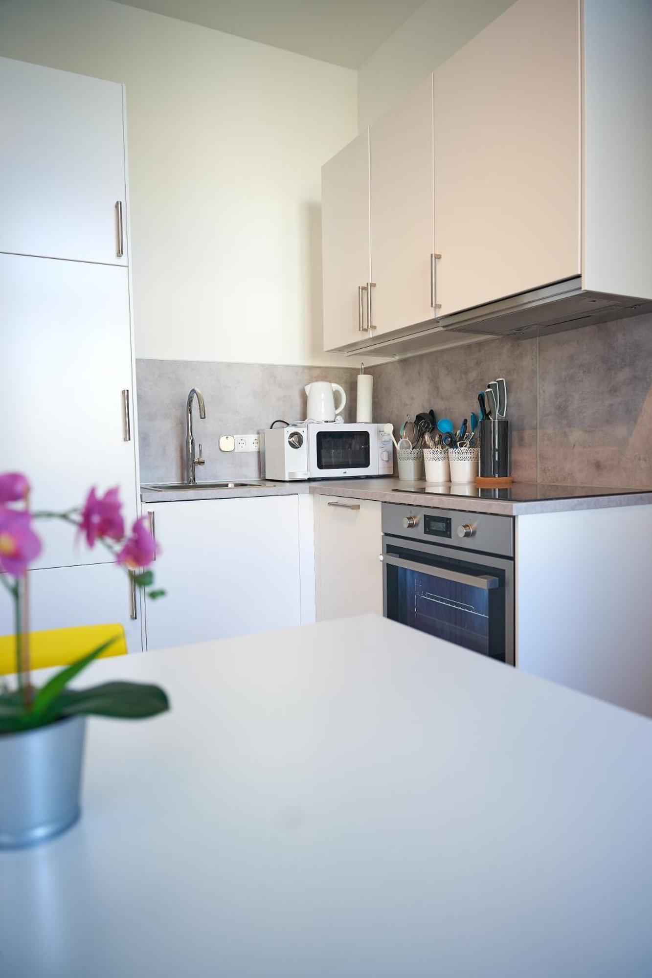 Trendy Apartment Zentral Gelegen Wenen Buitenkant foto