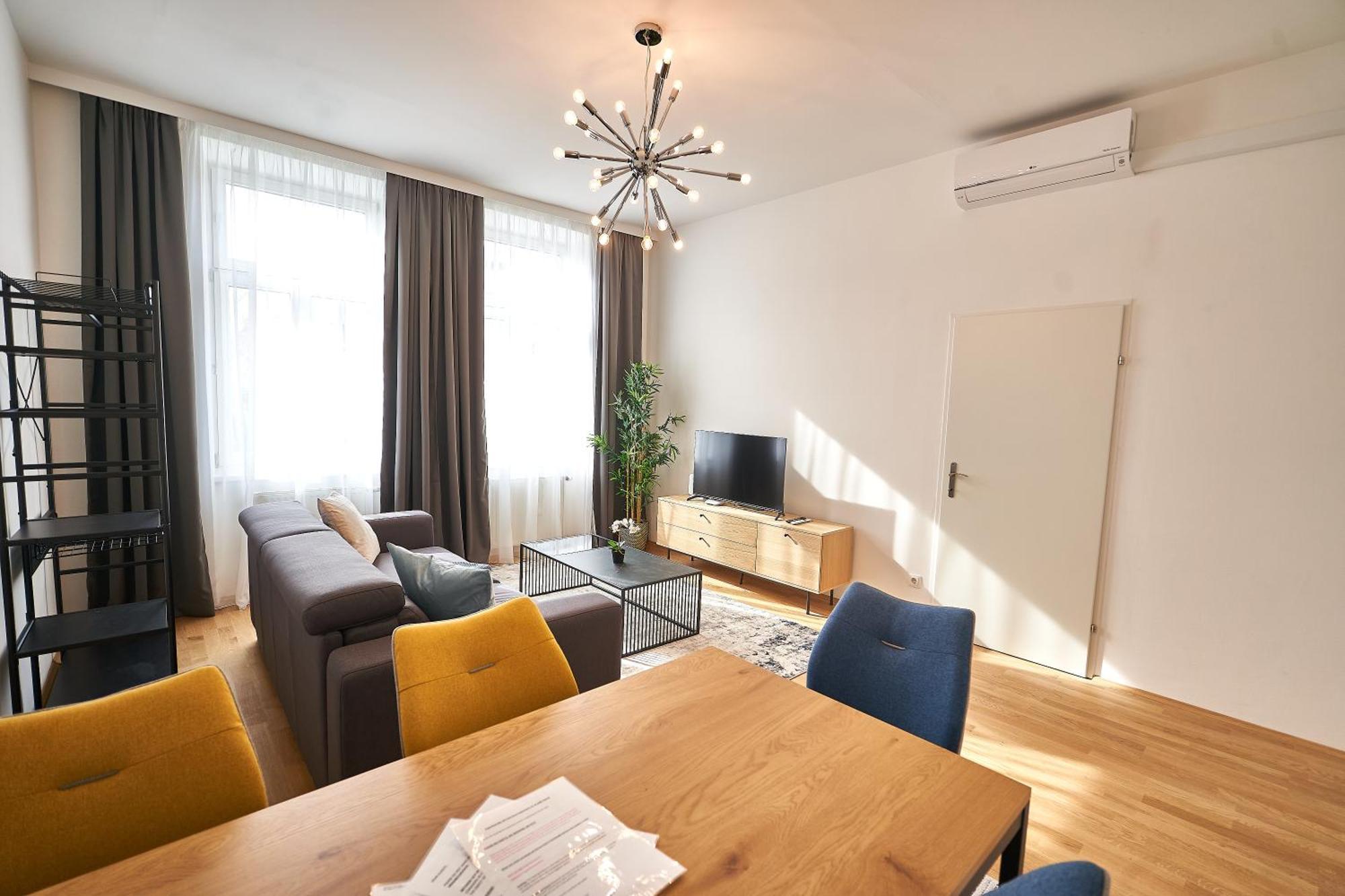 Trendy Apartment Zentral Gelegen Wenen Buitenkant foto
