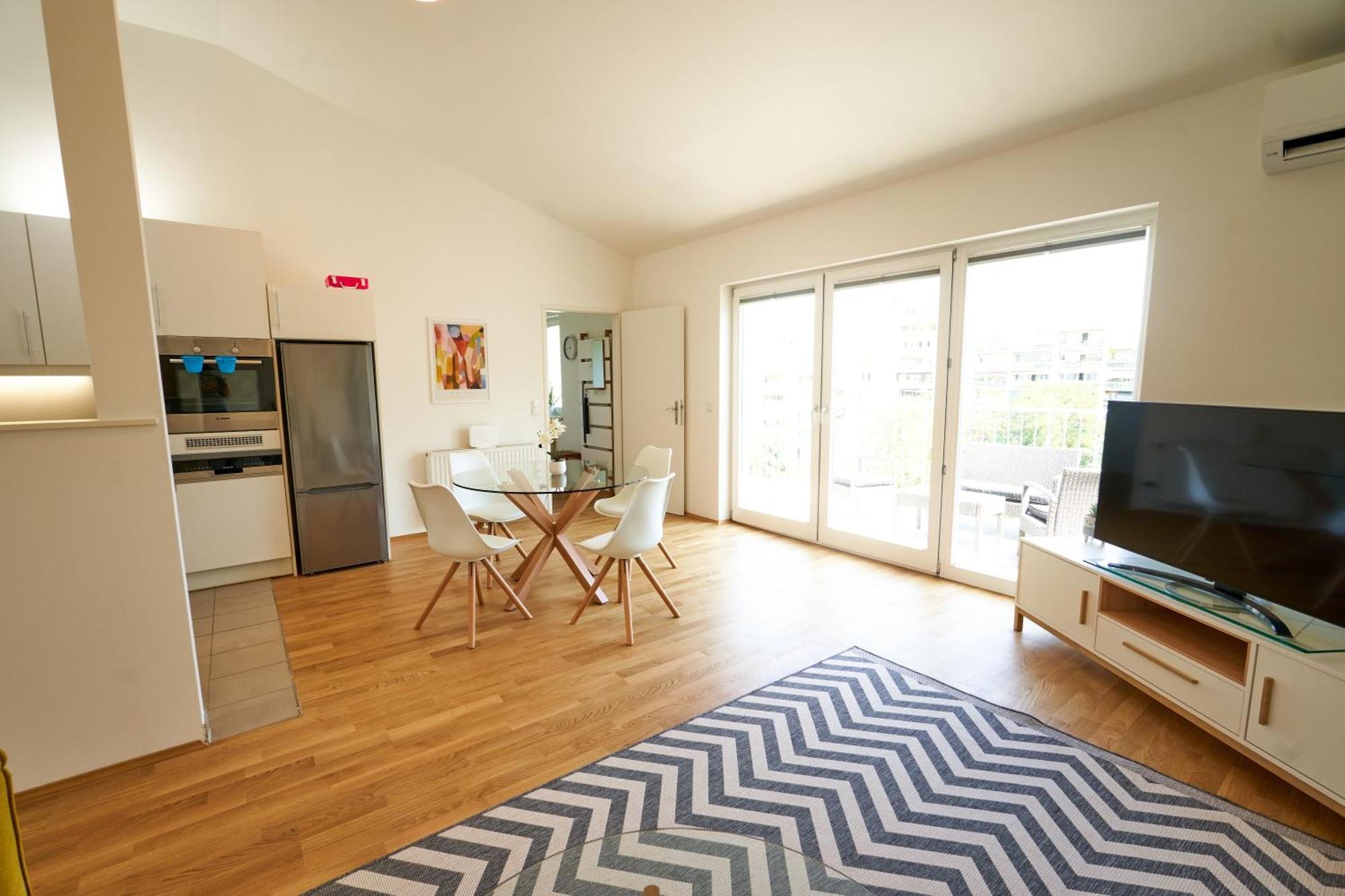 Trendy Apartment Zentral Gelegen Wenen Buitenkant foto